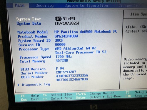 Notebook pavilion dv6000 - pavilion,